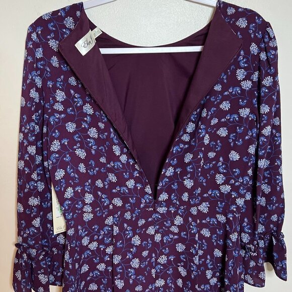 Eliza J Jewel Neck A-Line Dress Size 8 - Picture 5 of 8